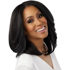 Sensationnel Dashly Salt & Pepper Synthetic Hair 4" Deep Part HD Lace Front Wig - SP LACE UNIT 3