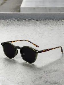 New Korean Light Sunglasses, Round Frame, Internet Celebrity Style, Retro Fashion, Unisex, High End European and American Design