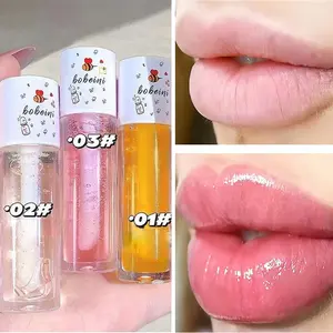 Moisturizing Lip Oil, Hydrating Tinted Lipstick, Comfort Lip Care Product for Make Up, Skin Around the Lips Appears Visibly Smoother, Gift