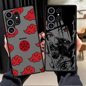 Japan Anime Cloud Itachi Soft Cover Case for Samsung Galaxy S23 Ultra S24 S22 Plus S26 S25 S21 FE For iphone 17 16 15 14 13 12 11 17Air Plus Pro Promax