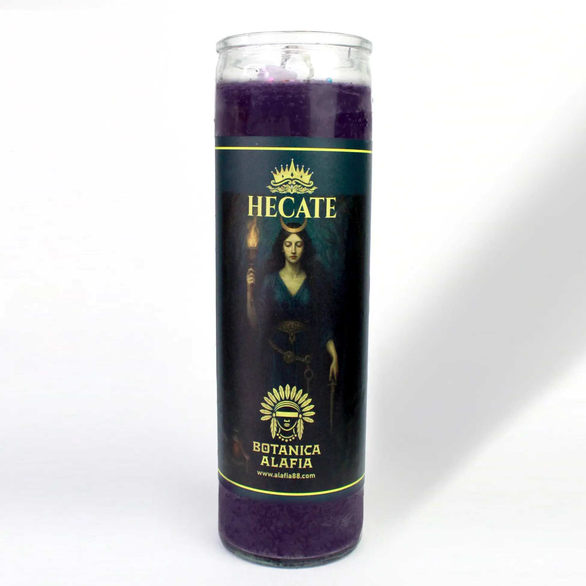 Hecate Candle – Premium Soy Wax (Purple Edition)