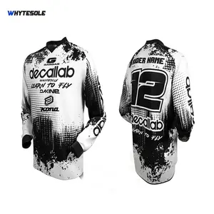 Team jersey custom moto bmx enduro motocross Jersey mtb downhill jersey cycling mountain  motorcycle bike DH  BICYCLE  jersey