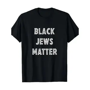 Black Jews Matter Jewish Passover Hanukkah Hebrews Of Zion T-shirt 100%, Hanukkah Apparel, Faithbased Clothing, Casual Wear, Short Sleeve Shirt, Breathable Material, Soft Fabric, Hebrews Of Zion Apparel, Shortsleeve , Round Neck Menswear Top Tshirt