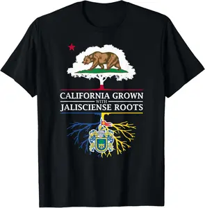 100% Cotton California Grown with Jalisciense Roots - Jalisco T-Shirt T-Shirt