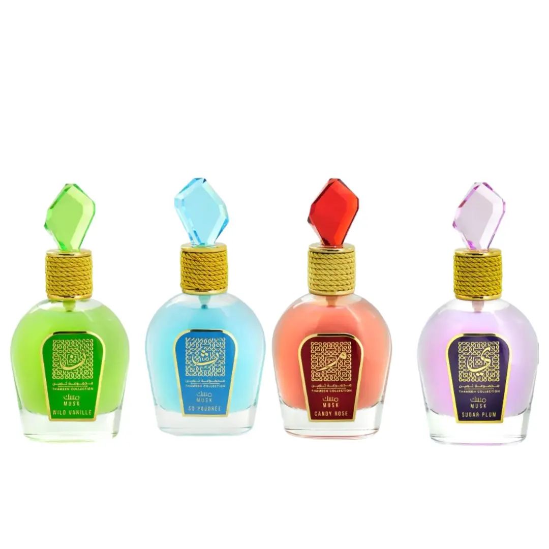 Lattafa Thameen Collection | Wild Vanille + So Poudree + Candy Rose + Sugar Plum | Women's Fragrance | 100 ML - 3.4 OZ | Eau De Parfum |
