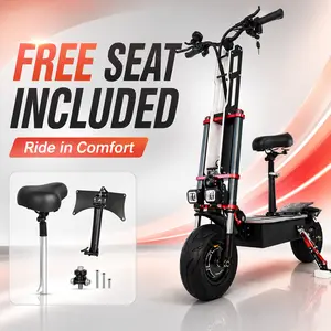 Scooter Seat Gift, Removable Comfort Seat Kit with Installation Tools, Mounting Accessories & Easy Detachable Design Included