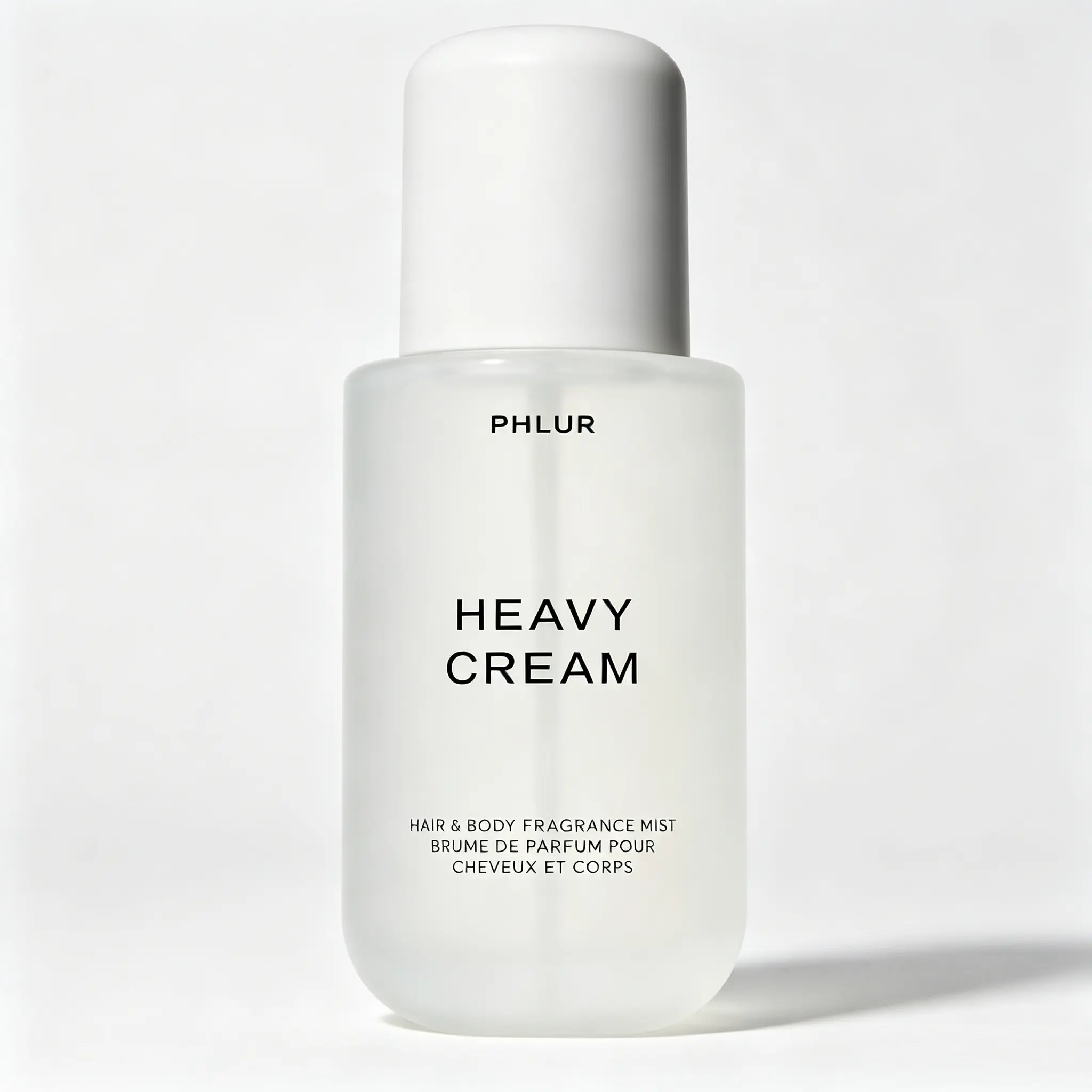 PHLUR Heavy Cream Hair & Body Mist 8 FL OZ / 240ml for Women, Luxurious Gourmand Vanilla Body Spray with Marshmallow, Coconut Cream & Bright Citrus Notes