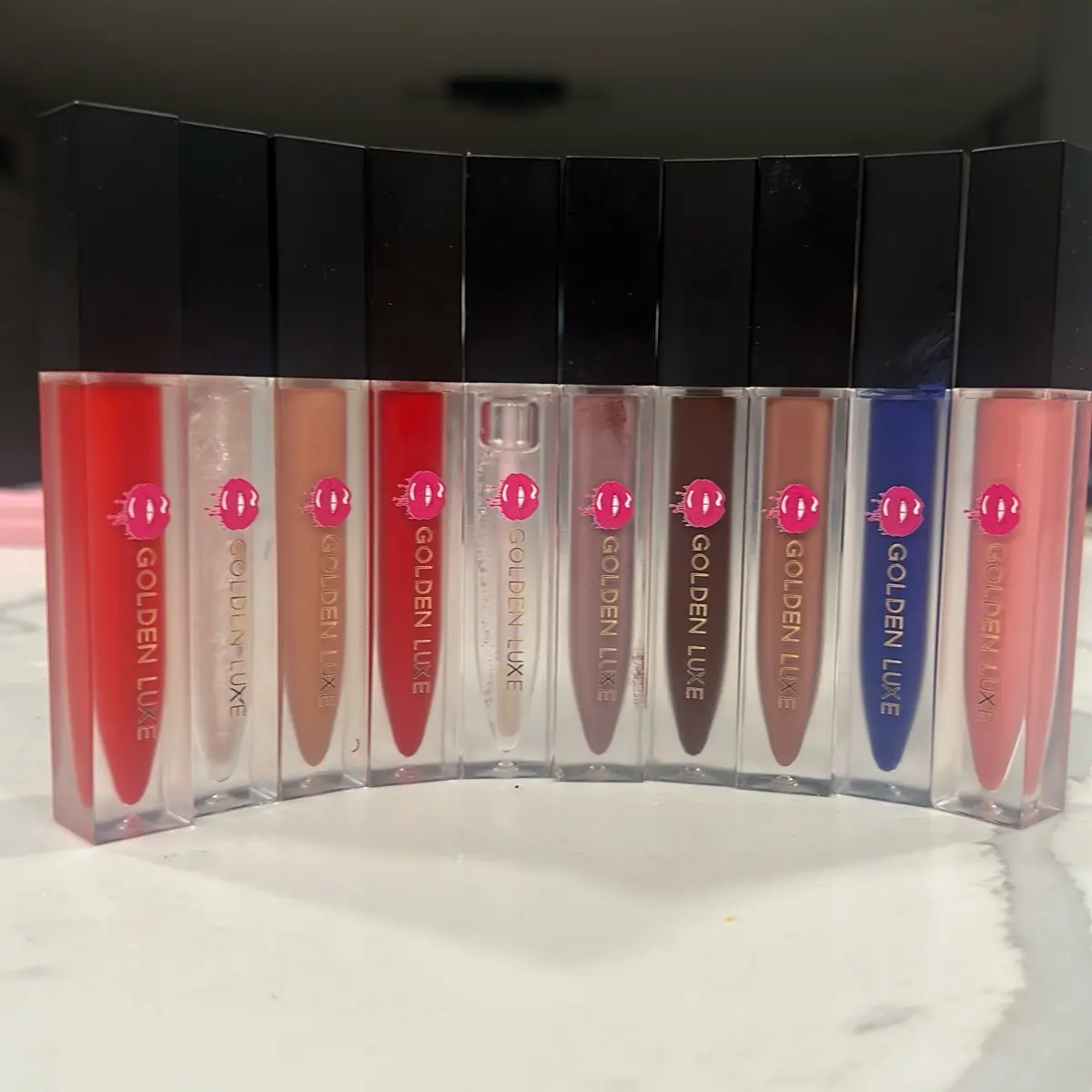 Golden Luxe Lip Gloss Glossy