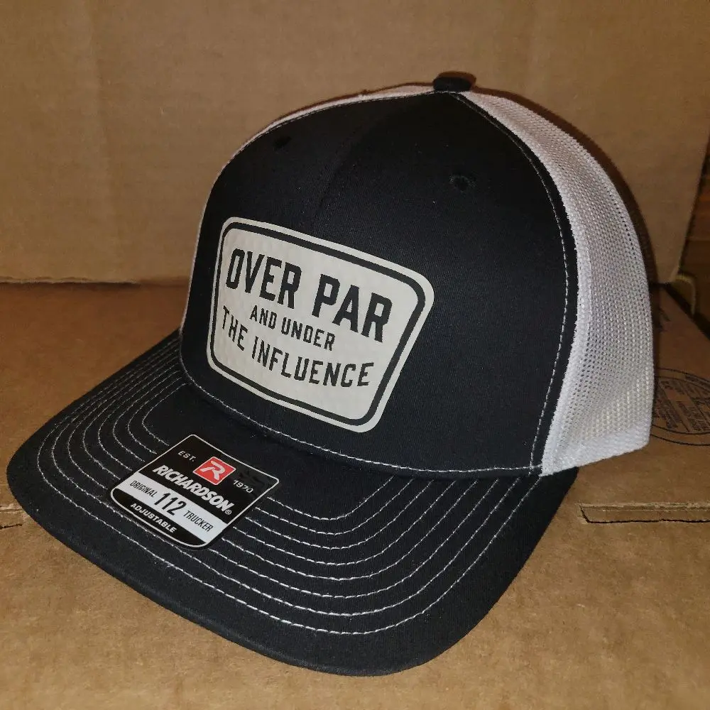 Over Par And Under The Influence golf hat Over Par And Under The Influence golf hat