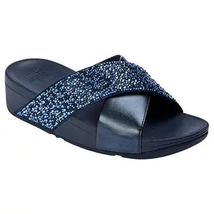 FitFlop Lulu Crystal-Mix Metallic Cross