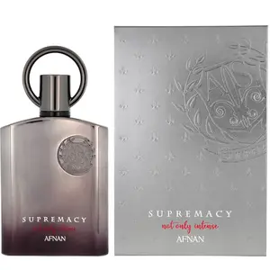Afnan Supremacy Not Only Intense Extrait De Parfum for Men 100ml | Long Lasting Luxury Cologne | Fruity Woody Amber Fragrance