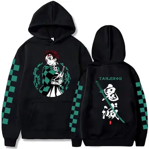 Tanjiro Kamado Men Women Sweatshirts Y2k Harajuku Unisex Casual Pullover Clothes Tops Demon Slayer Japan Anime hoodie