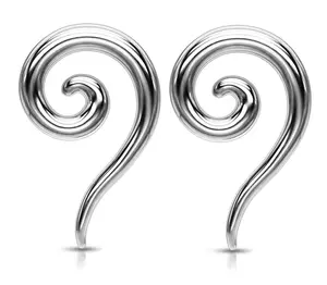 Pair Steel Ear Plugs Tunnels Tapers Pinchers Horseshoes Gauges Hangers