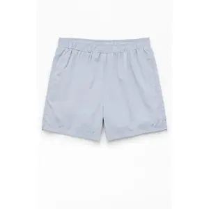Pacsun Men's Gray Baggy 4.5" Swim Trunks