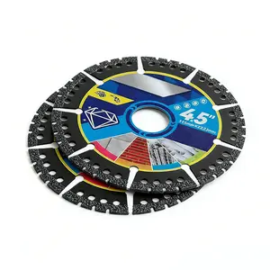 Wood Cutting Disc 4.5 Inch- Carbide Tipped Teeth Compact Circular Saw Blade,Purpose for Cuttting in Wood and Composite Materials