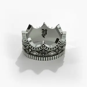 Majesty, Silver Crown Ring