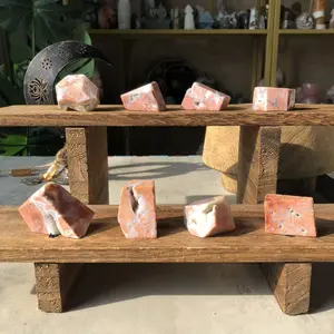 Natural Crystal Pink Agate Free  From Collection