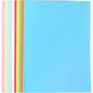 Colored Copy Printing Paper, Assorted Colors, 8.3 X 11.7 in Construction Paper for Card Making, Scrapbooking, Kids, School, Office DIY Craft