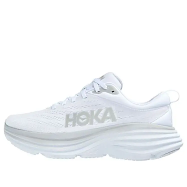 (WMNS)HOKA ONE ONE Bondi 8 'White' 1127952-WWH (WMNS)HOKA ONE ONE Bondi 8 'White' 1127952-WWH
