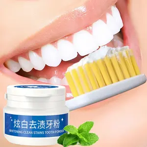 1pc Pearl Tooth Powder, Deep Cleaning Tooth, Fresh Mint Flavor, Suitable For Men And Women, Suitable For Daily Use And Travel, Whitening