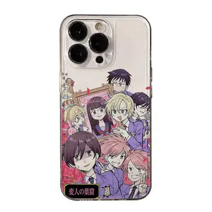 Comics Ouran High School Host Club Transparent Phone Case for iPhone 17 16 15 14 13 12 11 Pro Max X XSMax Plus & Samsung S21 S22 S23 S24 S25 A Series