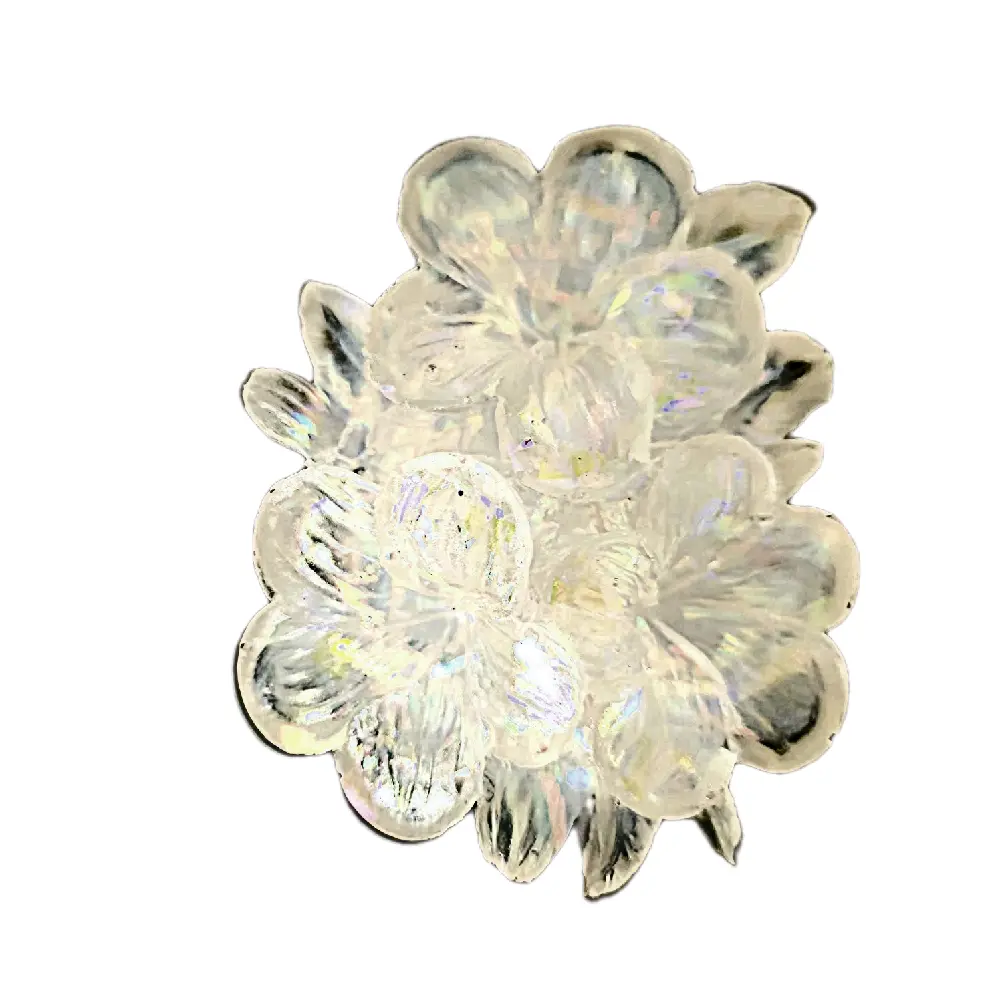 Crystal Style Flower Sparkle PopSocket - Universal Fit, Adhesive Back, Firm Grip