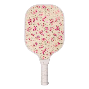 Single Pickleball Paddle - Cottage Floral
