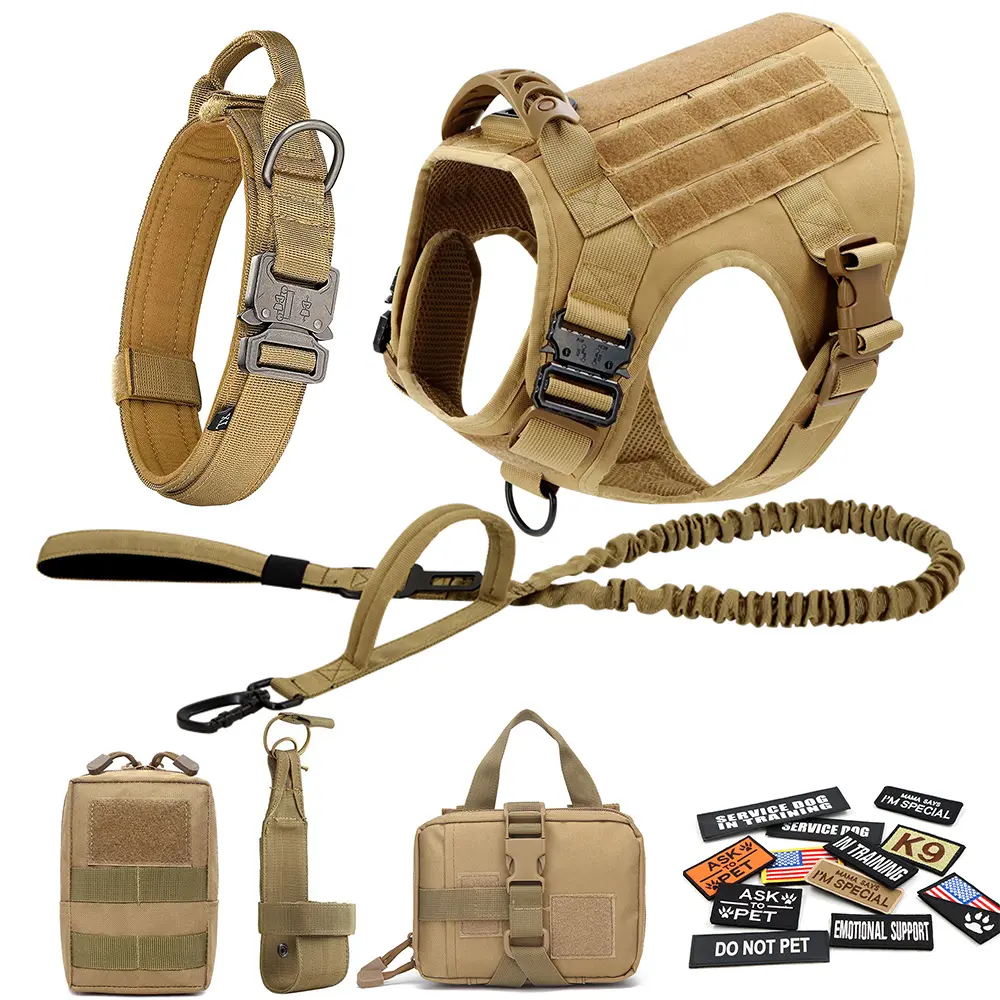 Brown Set with 12pcs patches