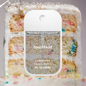 Touchland Confetti Cake Power Mist Hand Sanitizer, Fresh, Hydrating, Sanitizing & Delicately Scented, 1 Fl Oz