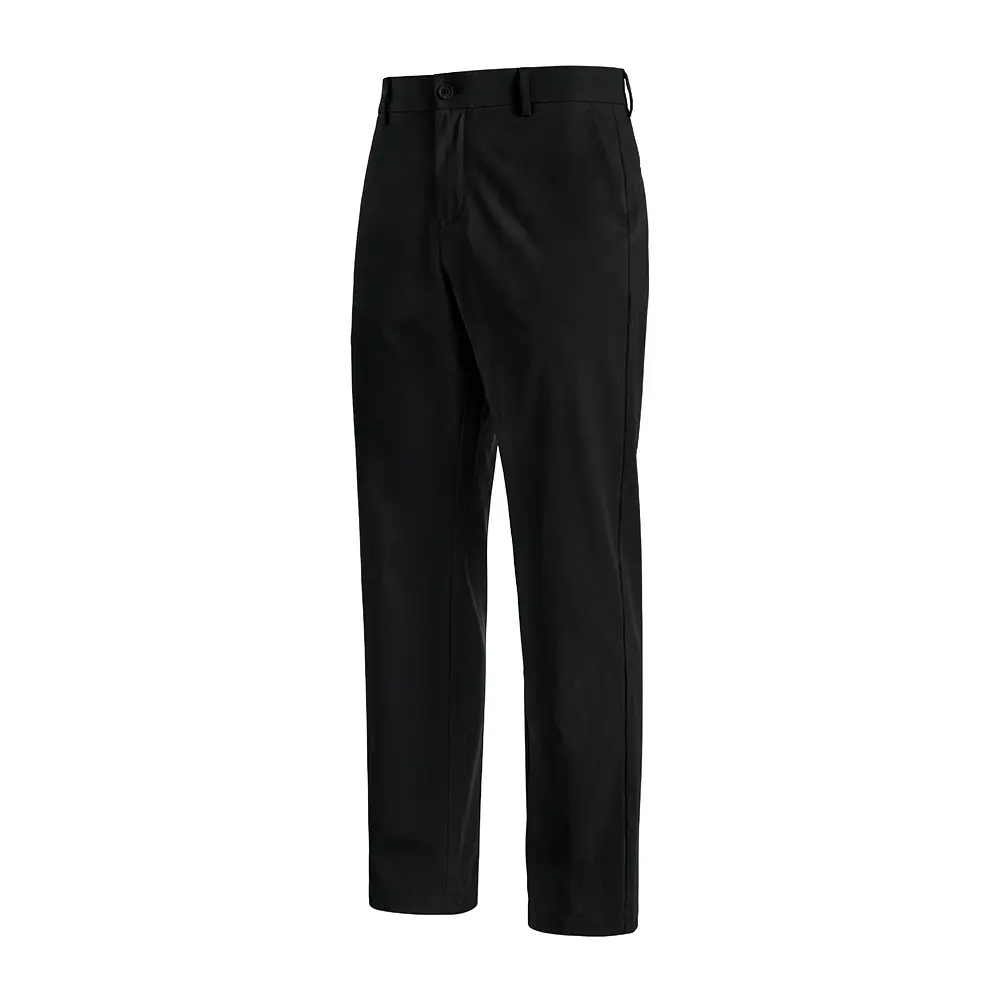 Men's Stretch Dress Pants No Iron Golf Pants Expandable Waist Flat Front Business Casual Formal Pants