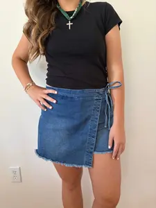 Denim Skort