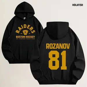 Holafish Men's Boston Bears Ilya Rozanov 81 Hockey Jersey Vintage Hoodie a Two Sided Hockey Jersey LGBT Romance Book Fan Apparel