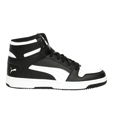 PUMA Mens Rebound Layup Lace Up Sneakers Shoes Casual - Black