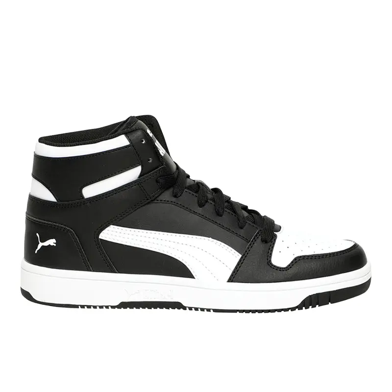 PUMA Mens Rebound Layup Lace Up Sneakers Shoes Casual - Black