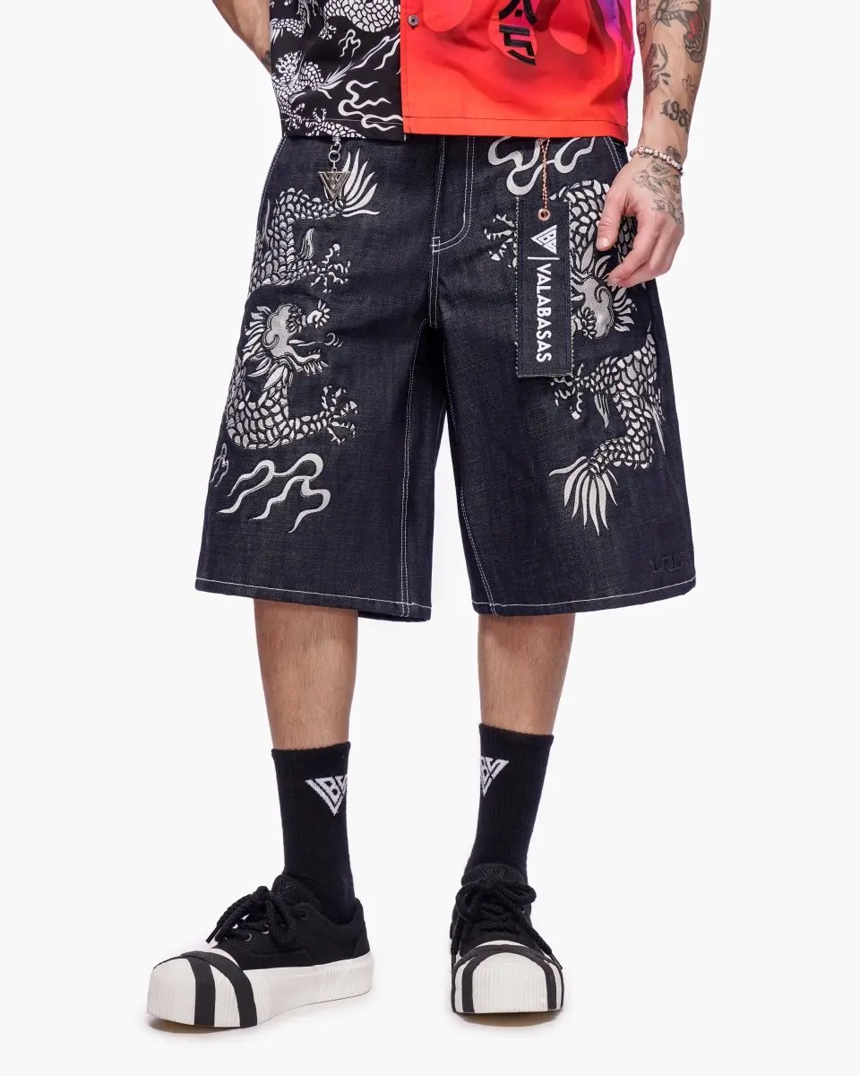 Nexoza Mens Jorts Indigo