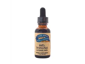 Chupp's Herb Company Kid's Bronchial Natural Ingredients Non-Toxic Soothing Calming Alcohol-Free 1 fl oz 30 ml