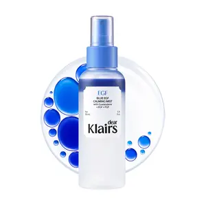 [Dear Klairs Official] Blue EGF Calming Mist | EGF 5ppm, FGF 5ppm, Guaiazulene 300ppm, 3D Hyal Zinc PCA, Ectoin | Instant Cooling, Inner Hydration, Barrier Repair | Heat Relief, Makeup Prep & Set | Sensitive Skin Safe, Non-Comedogenic, Vegan