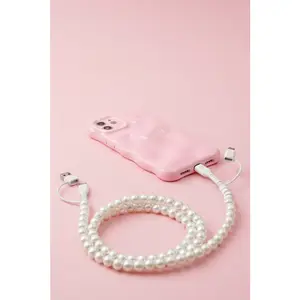 Beaded Multi Charger, Pearl