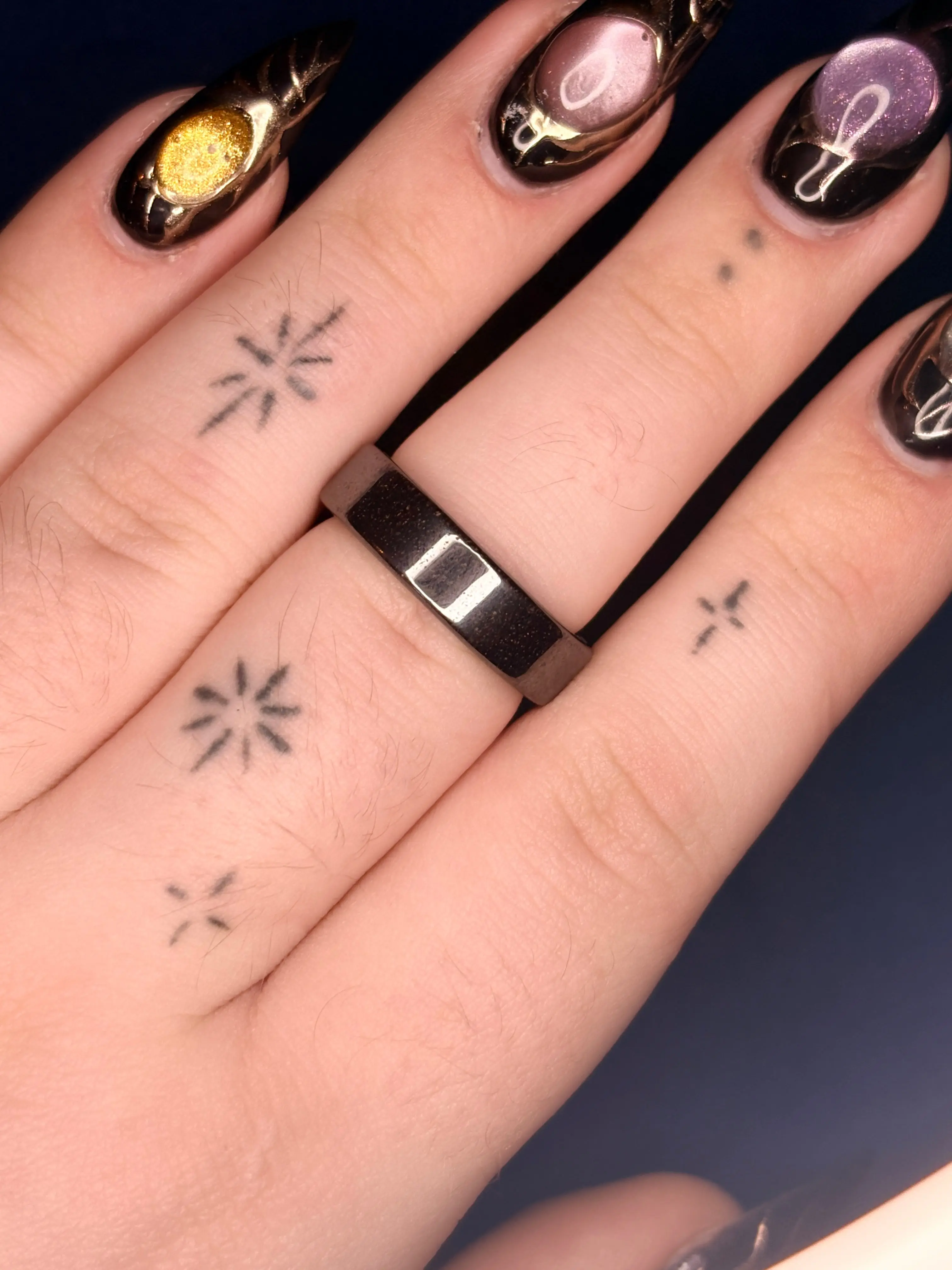 Hematite ring (select your size) 🎃