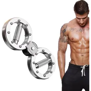 Arm exercise equipment, with 12 pounds of adjustable resistance, 360-degree rotation; suitable for forearm strength training for both men and women, ideal for friends and family use