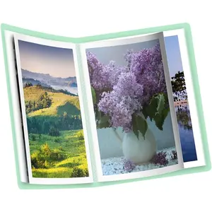 A3 Diamond Painting Storage Book for 60 Diamond Painting Pics, Diamond Painting Accessories with 30 Pages Clear Sheet Protectors, Presentation Portfolio Folder for Artwork, 16.5x12.1in