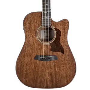 Sawtooth Mahogany Series Dreadnought Cutaway Acoustic Electric Guitar with Mahogany Back and Sides