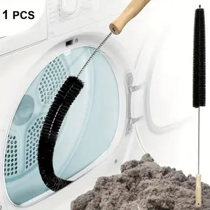 Dryer Vent Cleaning Brush, Lint-Cleaner Tool To Clean Dryer Vents, Home Dryer Vent Duster, Laundry Room Cleaning Supplies.Suitable for heating, washing machine, dryer, air conditioning pipe and industrial pipe dust cleaning, is a convenient storage and ea