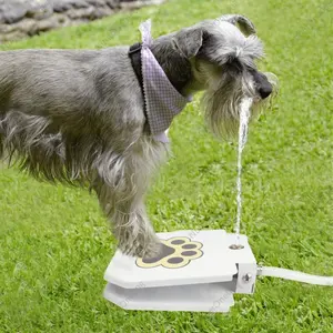 Automatic Pet Water Dispenser | Step-On Pedal | No-Spill Large Capacity