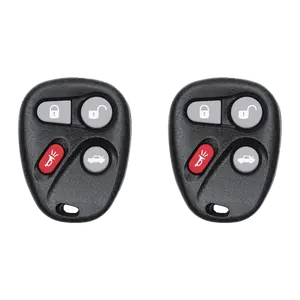 KEYS4LESS Car Key Fob Keyless Entry Remote for 2001 2005 Buick Lesabre Fcc KOBLEAR1XT Part Number 25695954 25695955 Pack of 2