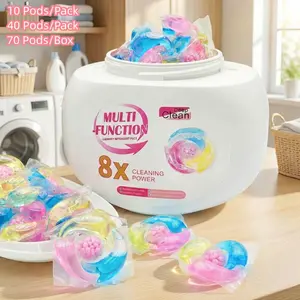 ❗BUY NOW❗70 pods 4-IN-1 SUPER SCENTED LAUNDRY DETERRENT PODS Laundry Detergent Pods | 10g Extra Large Concentrated Capsules, 72H Perfume-Like Fragrance (Luxury Scent), Powerful Stain Removal, Family & Travel Size (10/70 pods) | Limited Stock! 🛒💎