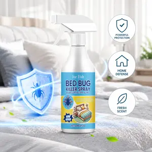Bed Bug & Flea Eradicator Spray, Multi-Insect Control for Mattresses, Furniture & Carpets, Pet-Safe Plant-Derived Formula, Odorless & Stain-Free Home Defense Pest Plant-Based Killer