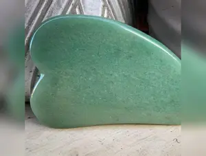 Green Aventurine Carved Gua Sha Tool