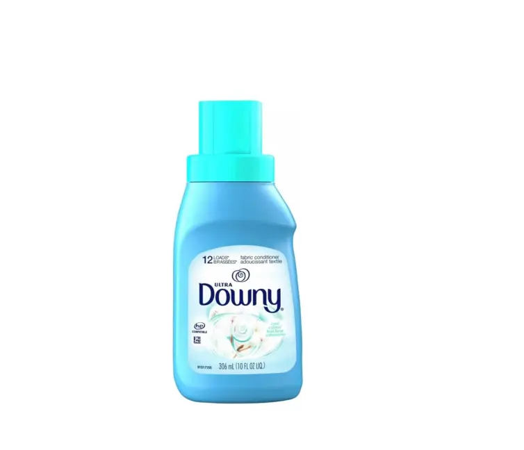 Downy Fabric Softener, Cool Cotton Scent, Liquid Laundry Softener, Fresh Scent & Softness, Helps Reduce Static, 10 Fl Oz