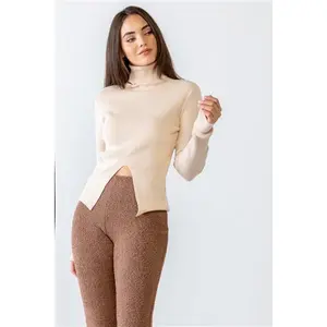 Knit Turtleneck Sweater